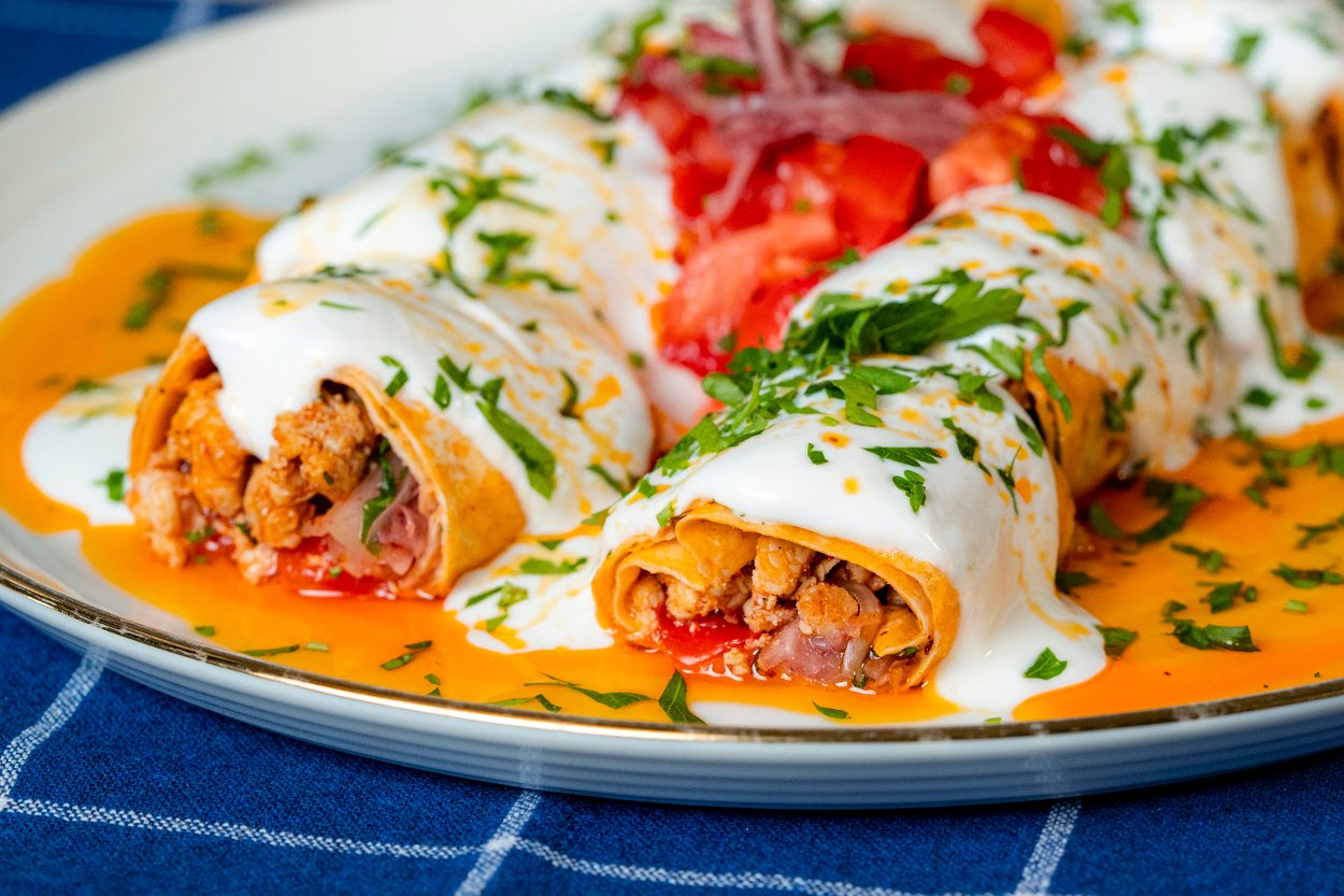 Tavuk Tantuni Yo?urtlu